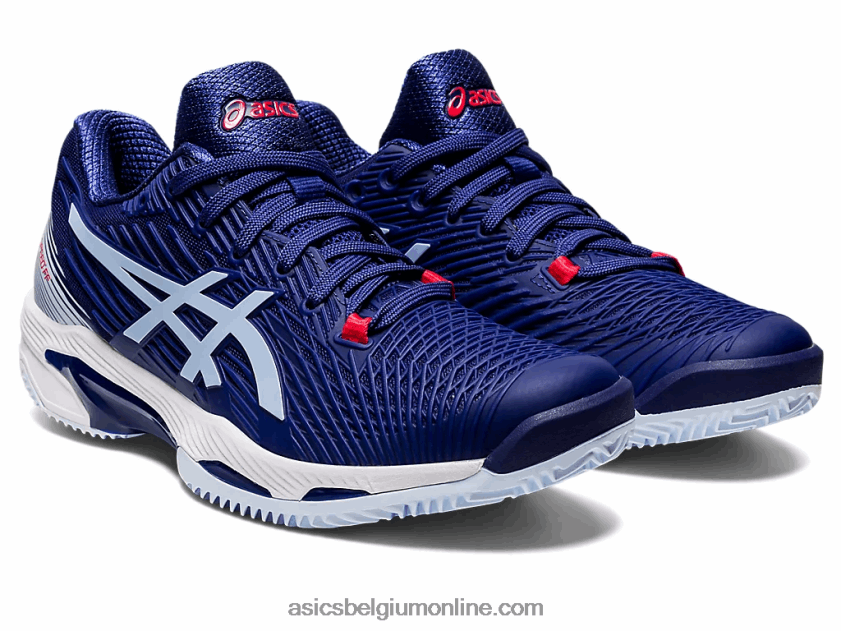 oplossingssnelheid ff 2 klei V6HXR23018 duik blauwe/zachte lucht Asics