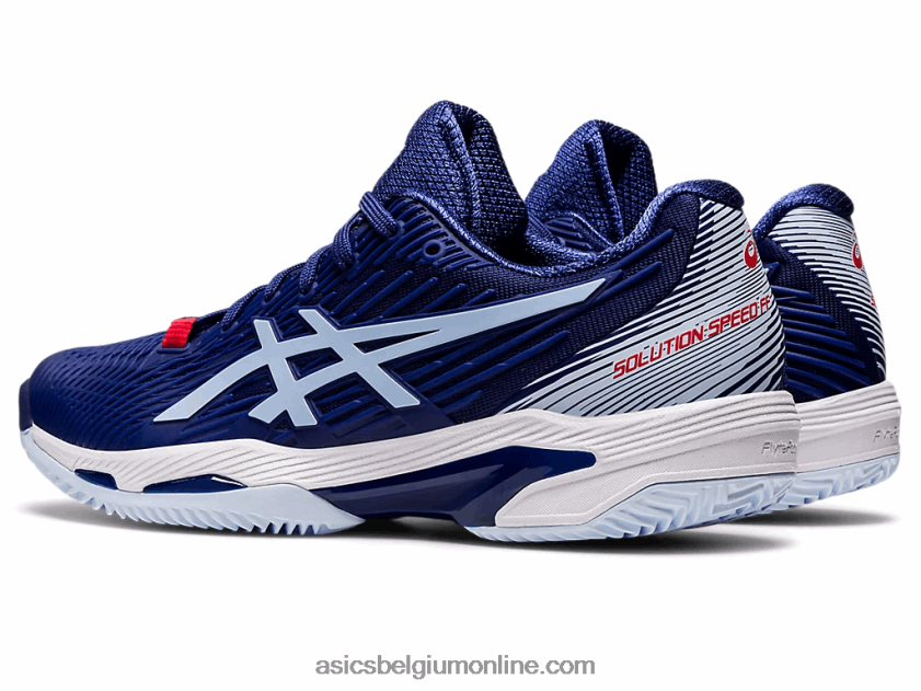 oplossingssnelheid ff 2 klei V6HXR23018 duik blauwe/zachte lucht Asics