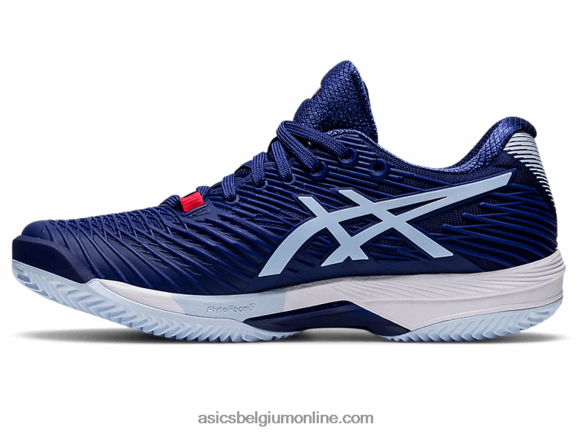 oplossingssnelheid ff 2 klei V6HXR23018 duik blauwe/zachte lucht Asics