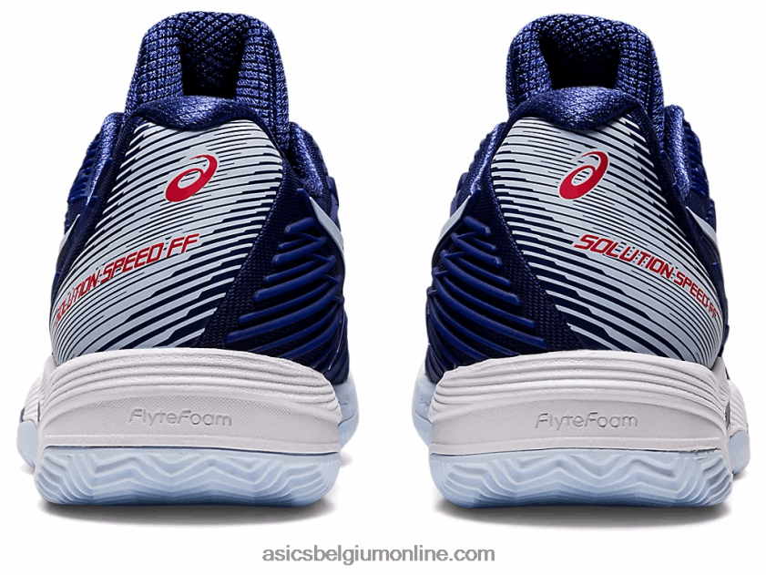 oplossingssnelheid ff 2 klei V6HXR23018 duik blauwe/zachte lucht Asics