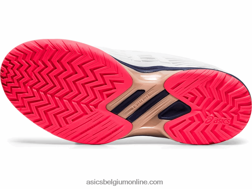 oplossingssnelheid ff V6HXR24189 wit/peacoat Asics