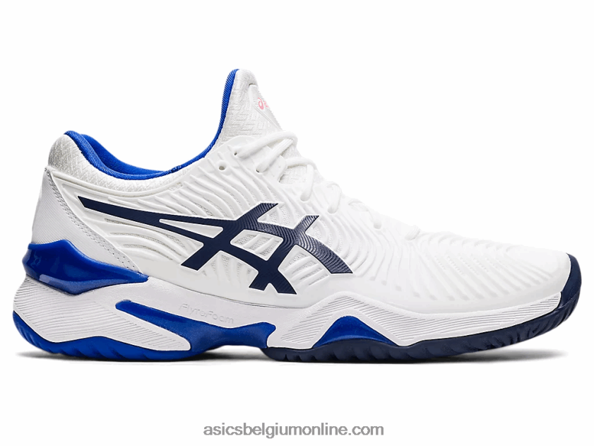 rechtbank ff 2 V6HXR23902 wit/lapis lazuli blauw Asics