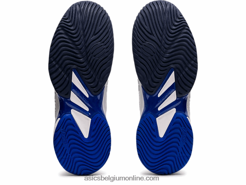 rechtbank ff 2 V6HXR23902 wit/lapis lazuli blauw Asics