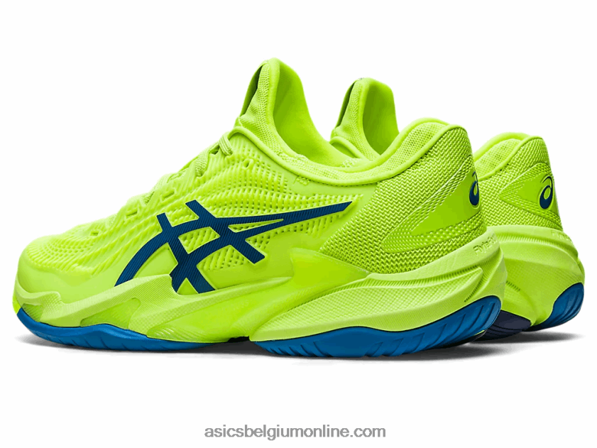 rechtbank ff 3 V6HXR22177 gevarengroen/herboren blauw Asics