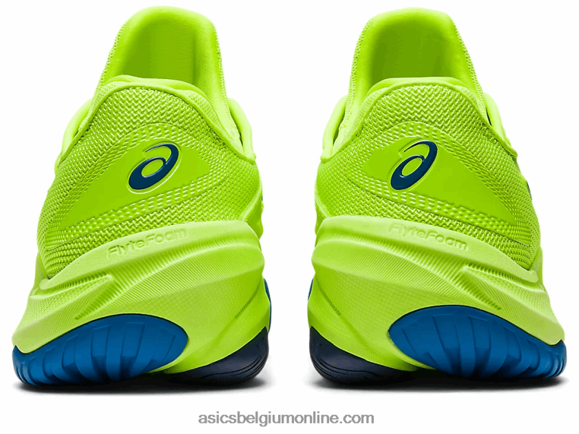 rechtbank ff 3 V6HXR22177 gevarengroen/herboren blauw Asics