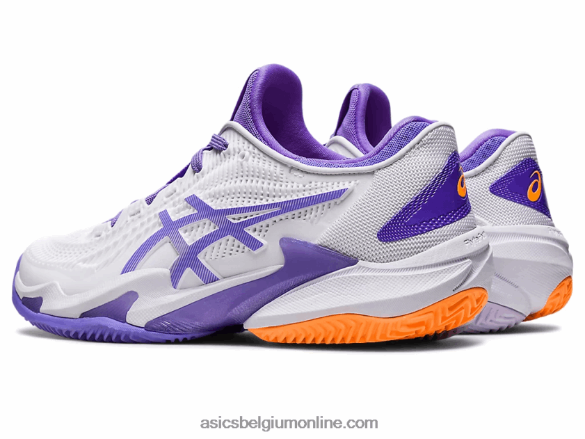 rechtbank ff 3 gravel V6HXR22389 wit/amethist Asics