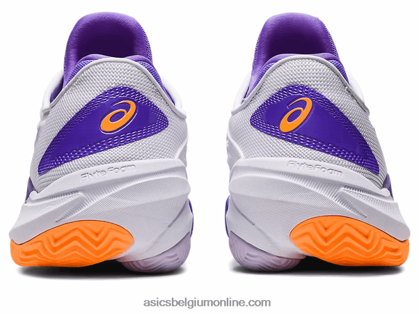 rechtbank ff 3 gravel V6HXR22389 wit/amethist Asics