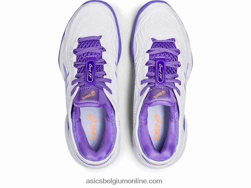 rechtbank ff 3 gravel V6HXR22389 wit/amethist Asics