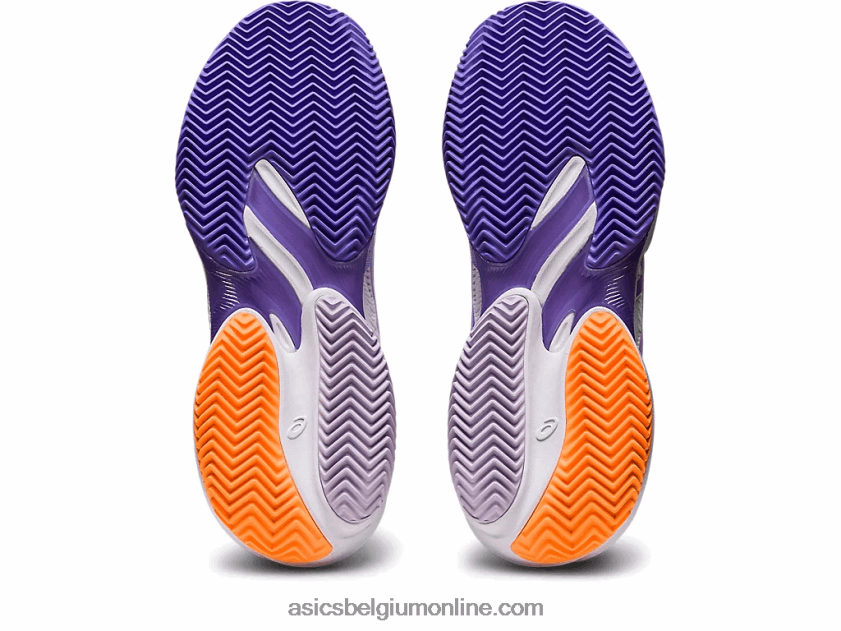 rechtbank ff 3 gravel V6HXR22389 wit/amethist Asics