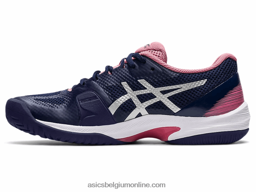 rechtbank snelheid ff V6HXR23511 peacoat/puur zilver Asics