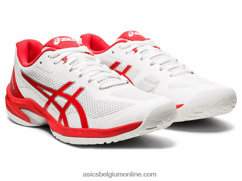 rechtbank snelheid ff V6HXR24102 wit/vurig rood Asics