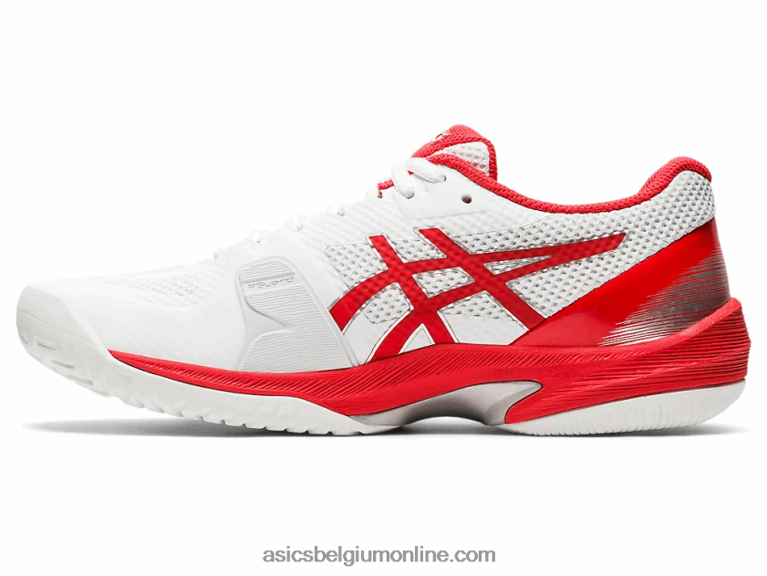 rechtbank snelheid ff V6HXR24102 wit/vurig rood Asics