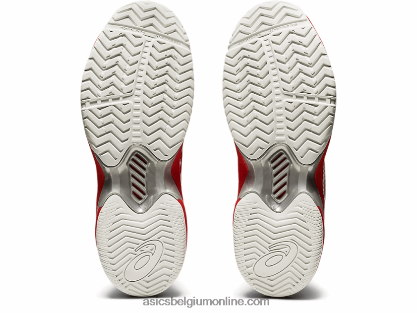 rechtbank snelheid ff V6HXR24102 wit/vurig rood Asics