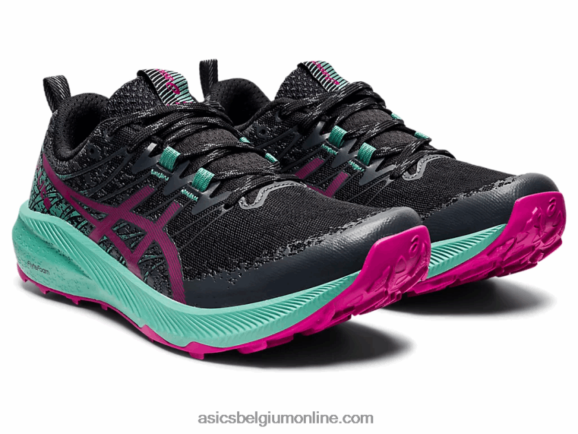 fuji lite 2 V6HXR23586 zwart/fuchsia rood Asics