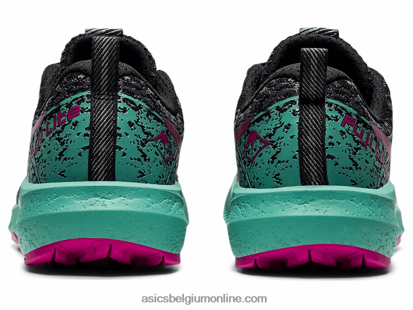 fuji lite 2 V6HXR23586 zwart/fuchsia rood Asics