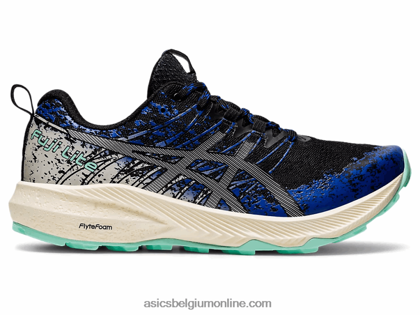 fuji lite 2 V6HXR23898 zwart/puur zilver Asics