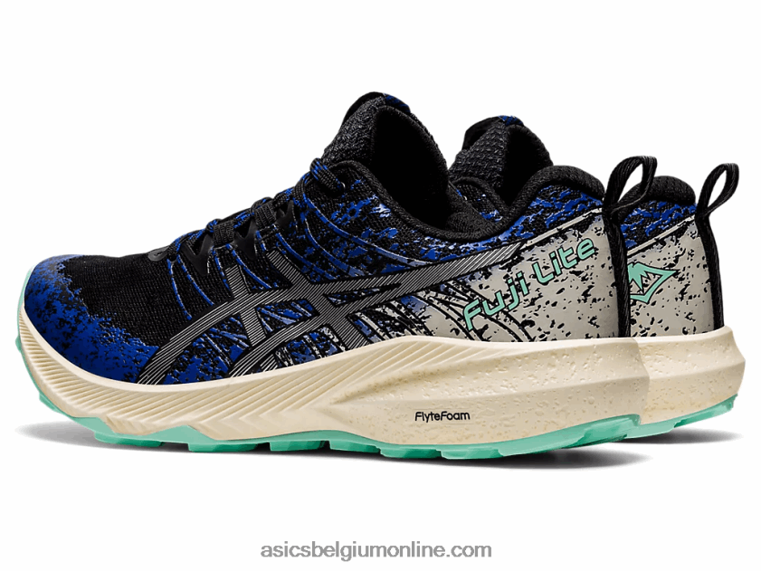 fuji lite 2 V6HXR23898 zwart/puur zilver Asics