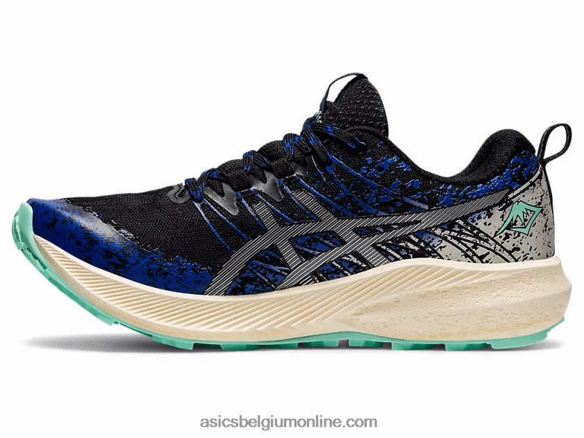 fuji lite 2 V6HXR23898 zwart/puur zilver Asics