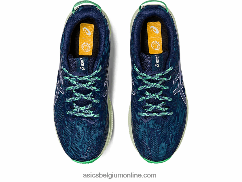 fuji lite 3 V6HXR22639 inkt groenblauw/digitaal violet Asics