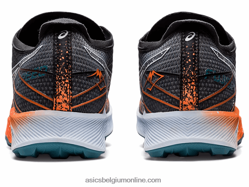fujisnelheid V6HXR22906 zwart/nova oranje Asics