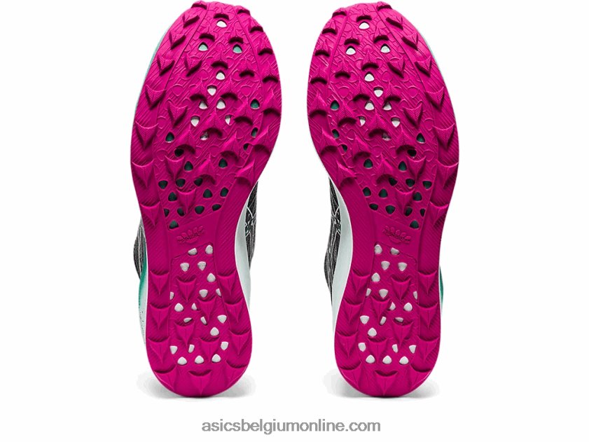fujisnelheid V6HXR23102 zwarte/rustgevende zee Asics