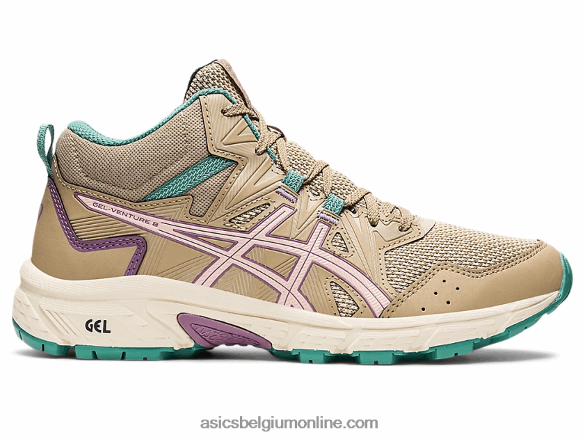 gel-onderneming 8 mt V6HXR23587 hout crêpe/rozenkwarts Asics