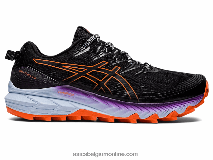 gel-trabuco 10 V6HXR22880 zwart/nova oranje Asics