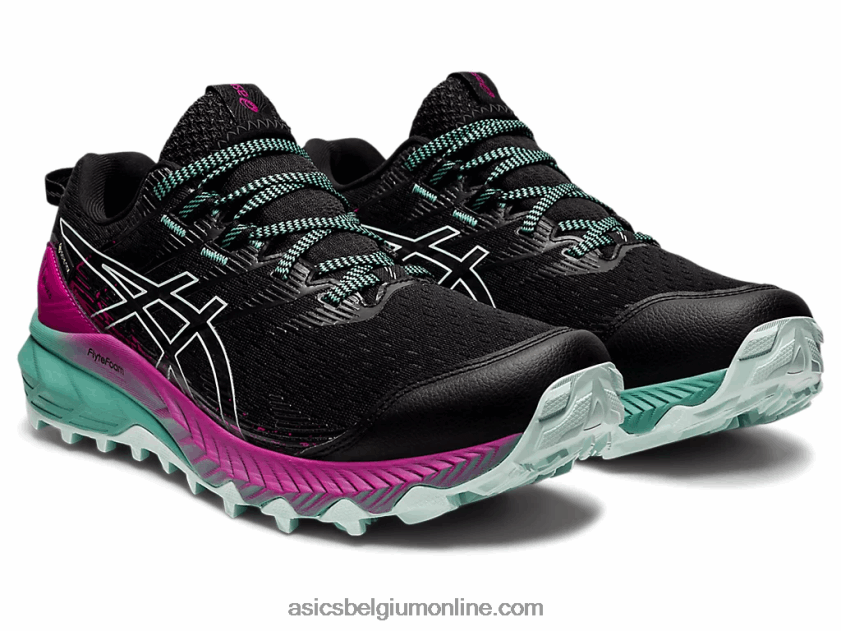 gel-trabuco 10 gtx V6HXR23114 zwarte/rustgevende zee Asics