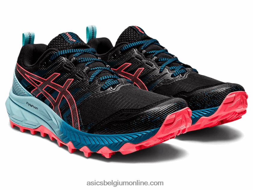 gel-trabuco 9 V6HXR23888 zwart/vlammend koraal Asics