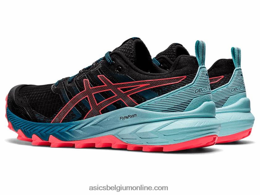 gel-trabuco 9 V6HXR23888 zwart/vlammend koraal Asics