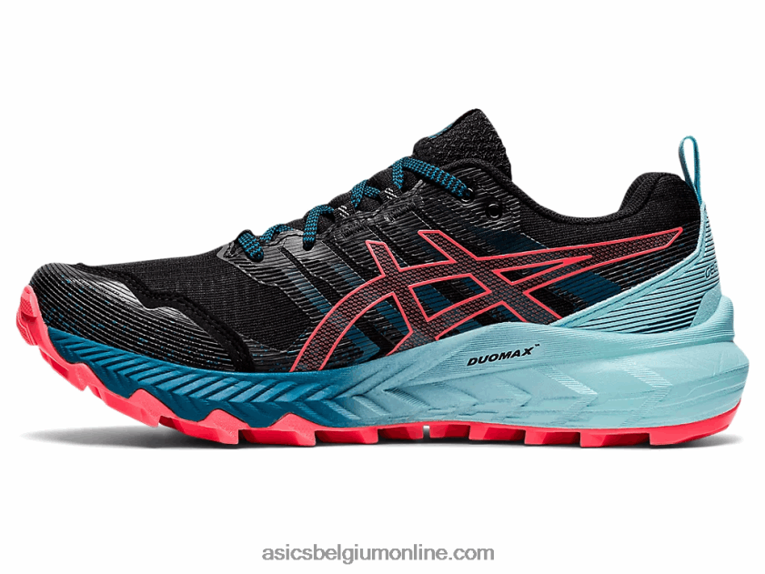 gel-trabuco 9 V6HXR23888 zwart/vlammend koraal Asics