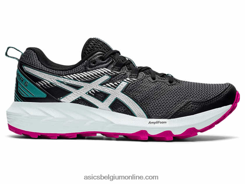 gelsonoom 6 V6HXR23558 zwart/puur zilver Asics