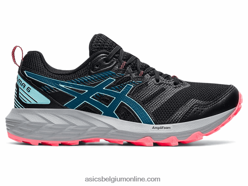 gelsonoom 6 V6HXR23748 zwart/diepzee teal Asics