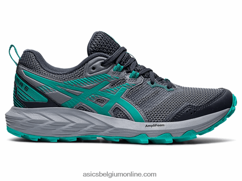 gelsonoom 6 V6HXR24020 drager grijs/baltisch juweel Asics
