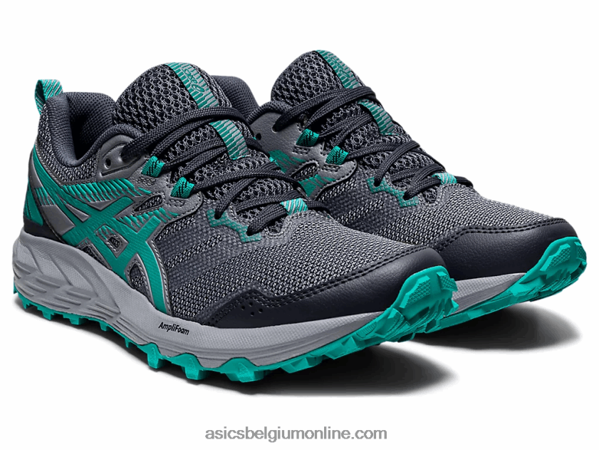 gelsonoom 6 V6HXR24020 drager grijs/baltisch juweel Asics