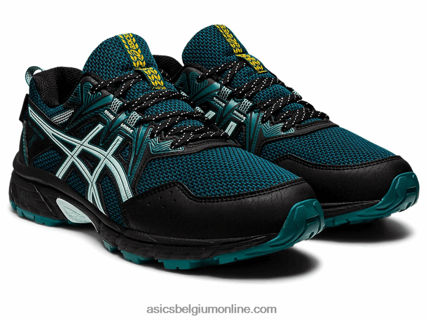 gelventure 8 V6HXR22948 zwarte/rustgevende zee Asics
