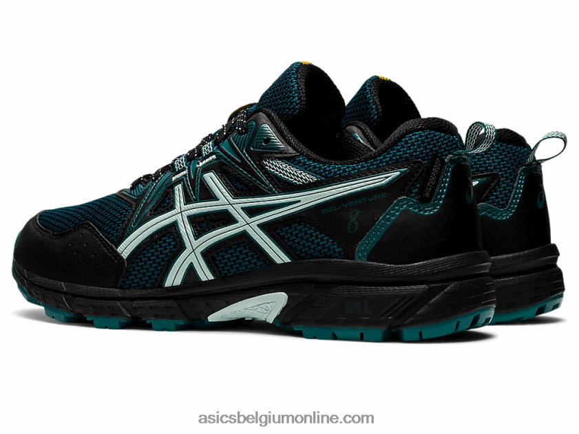 gelventure 8 V6HXR22948 zwarte/rustgevende zee Asics