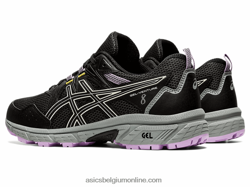gelventure 8 V6HXR23443 zwart/ivoor Asics