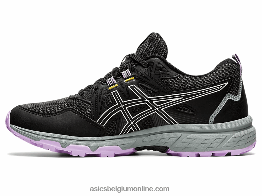 gelventure 8 V6HXR23443 zwart/ivoor Asics