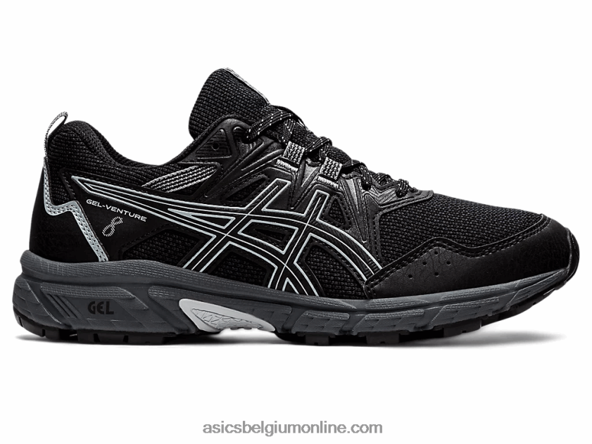 gelventure 8 V6HXR23475 zwart/piemonte grijs Asics