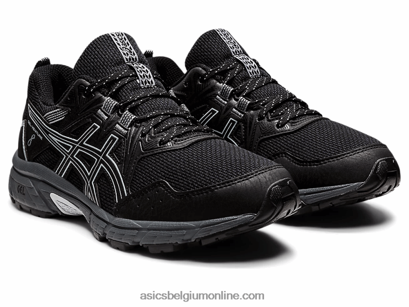 gelventure 8 V6HXR23475 zwart/piemonte grijs Asics