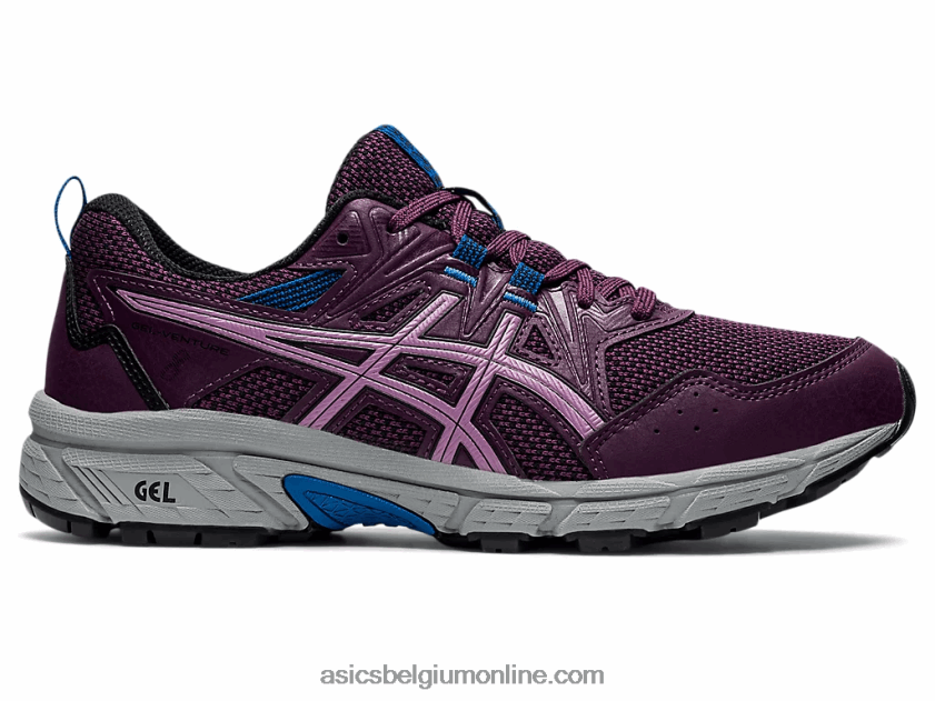 gelventure 8 V6HXR23515 diep pruim/zwart Asics