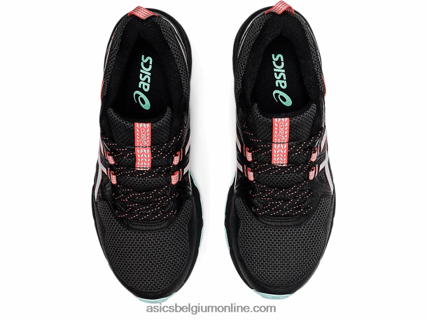 gelventure 8 V6HXR23610 zwart/helder blauw Asics