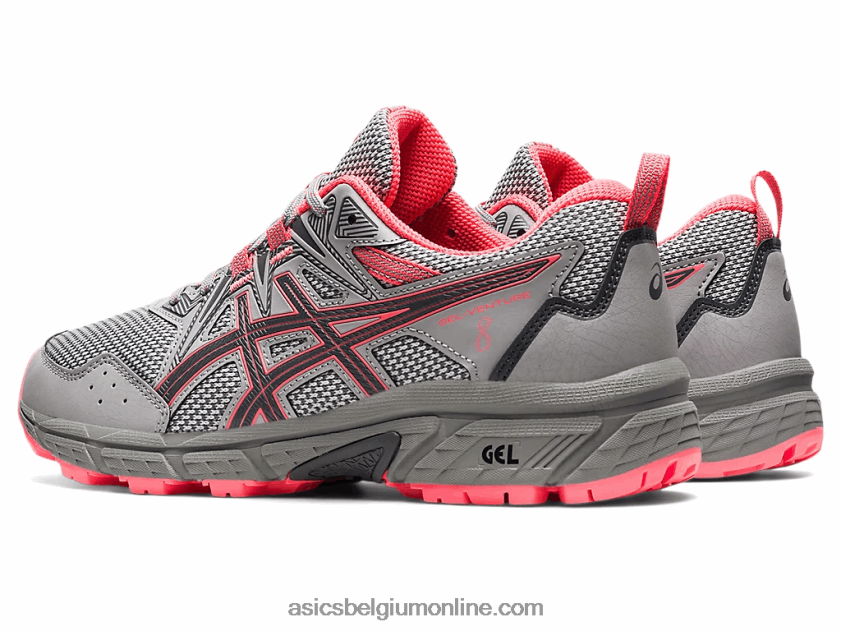 gelventure 8 V6HXR23611 piemonte grijs/laaiend koraal Asics