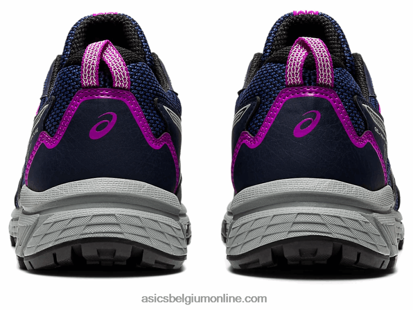 gelventure 8 breed V6HXR22945 middernacht/puur zilver Asics