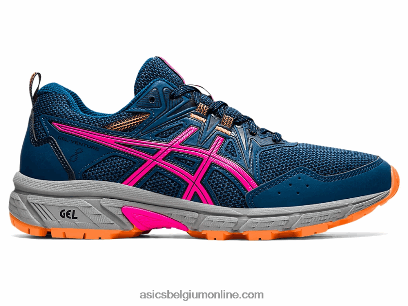 gelventure 8 breed V6HXR23919 mako blauw/roze glo Asics
