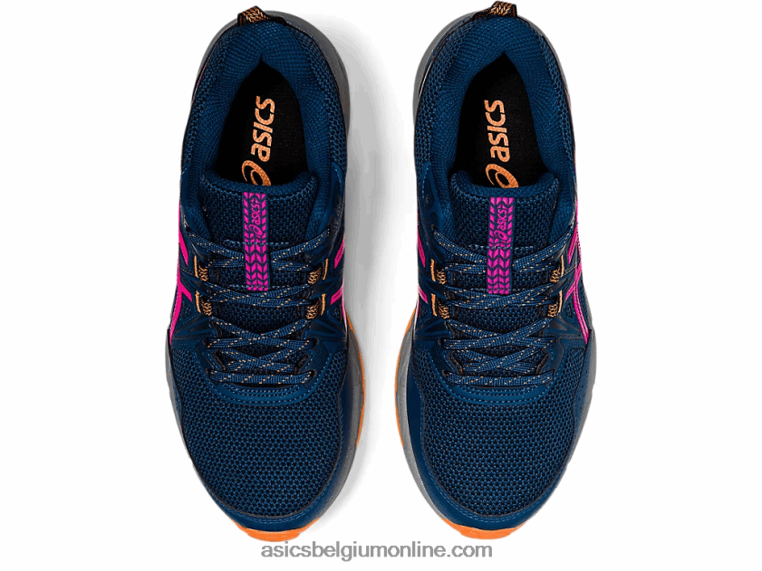 gelventure 8 breed V6HXR23919 mako blauw/roze glo Asics