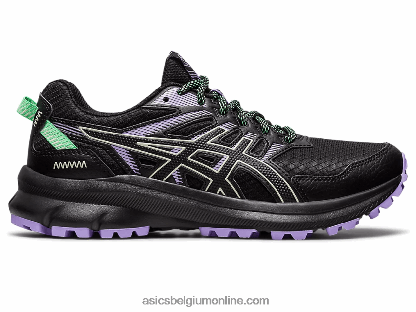 padverkenner 2 V6HXR22421 zwart/fluistergroen Asics
