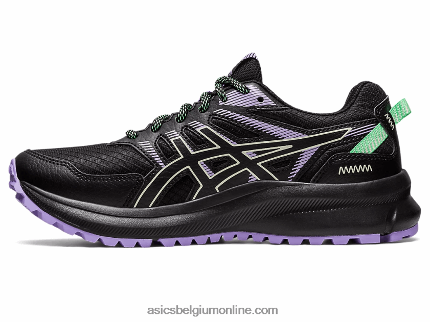 padverkenner 2 V6HXR22421 zwart/fluistergroen Asics