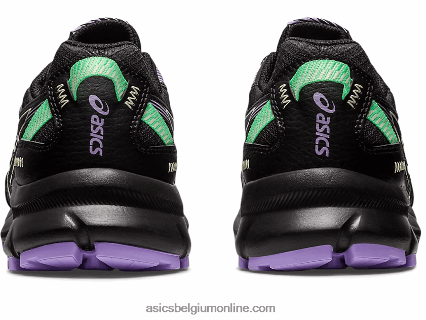 padverkenner 2 V6HXR22421 zwart/fluistergroen Asics